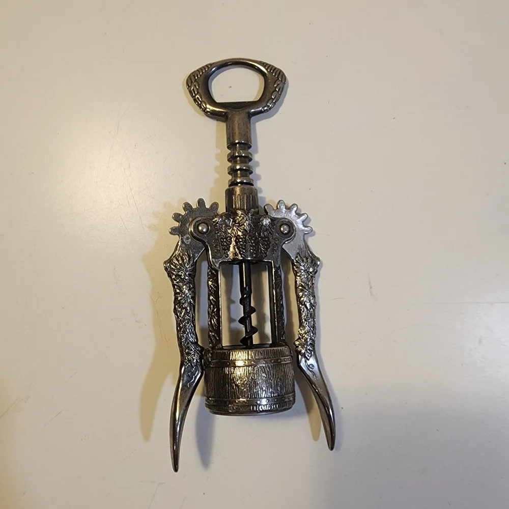 Vintage Silver Winged Corkscrew